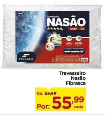 Travesseiro Nasão Fibrasca