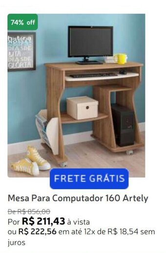 Marabraz Mesa Para Computador 160 Artely oferta