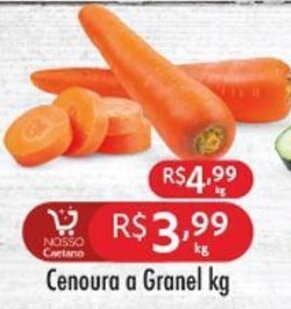 Cenoura a Granel kg