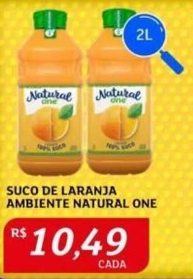 Assaí Atacadista SUCO DE LARANJA AMBIENTE NATURAL ONE oferta