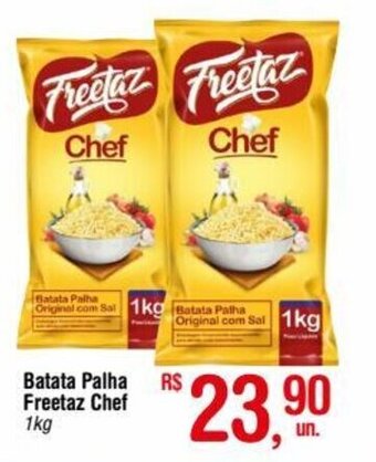 Fort Atacadista Batata Palha Freetaz Chef 1kg oferta