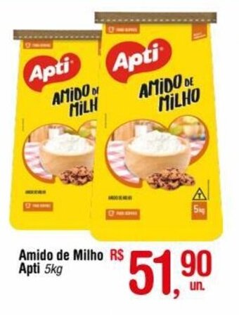 Fort Atacadista Amido de Milho Apti 5kg oferta