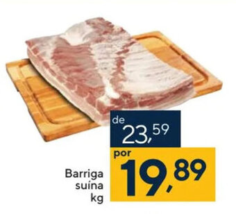 Coop Barriga suína kg oferta
