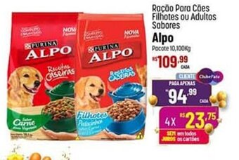 Muffato Ração Para Cães Filhotes ou Adultos Alpo oferta