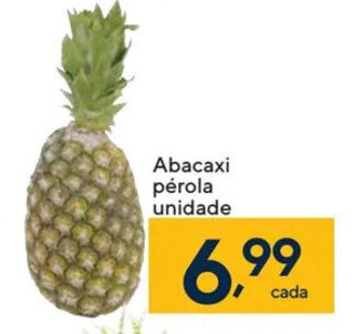 Coop Abacaxi pérola unidade oferta