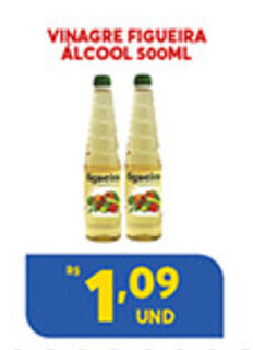Atacadão Centro Sul Vinagre Figueira Alcool 500ml oferta