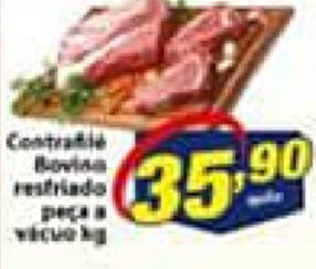 Vencedor Atacadista Contrafile Bovino resfriado peca a vacuo 1kg oferta