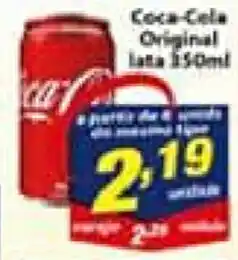 Vencedor Atacadista Coca-Cola Original lata 350ml oferta