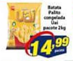 Vencedor Atacadista Batata palito congelada Uai pacote 2kg oferta