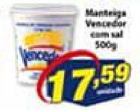 Vencedor Atacadista Manteiga Vencedor com sal 500g oferta