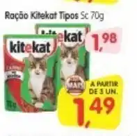 Cercadão Racao Kitekat Tipos 70g oferta