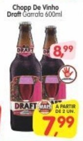 Cercadão Chopp de Vinho Draft 600ml oferta