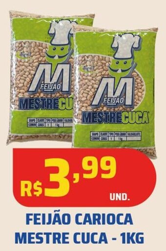 Tatico FEIJÃO CARIOCA MESTRE CUCA - 1KG oferta