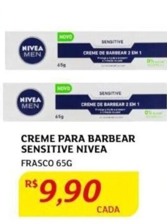 Assaí Atacadista CREME PARA BARBEAR SENSITIVE NIVEA FRASCO 65G oferta