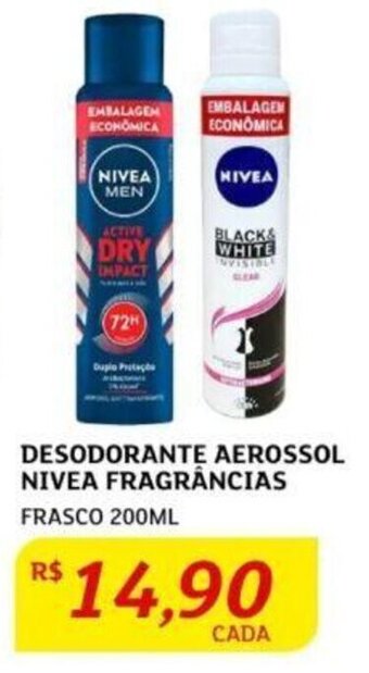 Assaí Atacadista DESODORANTE AEROSSOL NIVEA FRAGRÂNCIAS FRASCO 200ML oferta