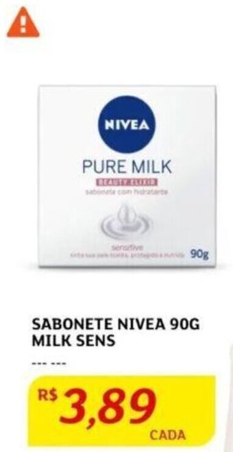 Assaí Atacadista SABONETE NIVEA 90G MILK SENS oferta