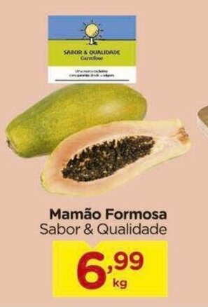 Carrefour Mamão Formosa Sabor & Qualidade oferta