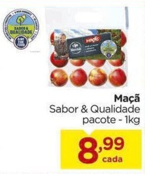 Carrefour Maçã Sabor & Qualidade pacote - 1kg oferta