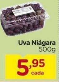 Carrefour Uva Niagara 500g oferta