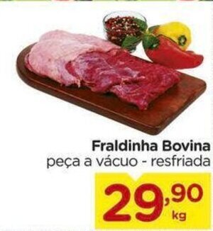 Carrefour Fraldinha Bovina peça a vácuo - resfriada oferta