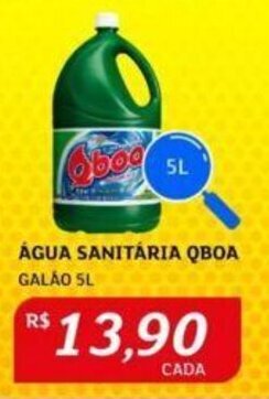 Assaí Atacadista ÁGUA SANITÁRIA QBOA GALÁO 5L oferta