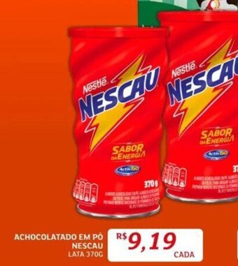 Assaí Atacadista ACHOCOLATADO EM PÓ NESCAU LATA 370G oferta