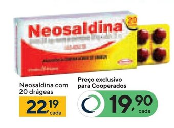Coop Neosaldina com 20 drágeas oferta