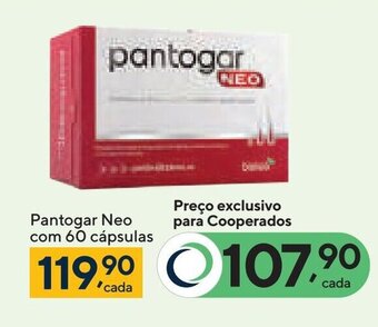 Coop Pantogar Neo com 60 cápsulas oferta