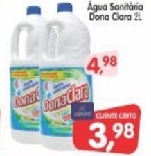 Cercadão Agua Sanitaria Dona Clara 2L oferta