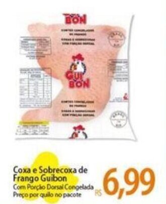 Atacadão Coxa e Sobrecoxa de Frango Guibon oferta
