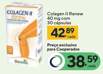 Colagen II Renew 40 mg com 30 cápsulas