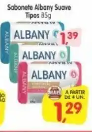 Cercadão Sabonete Albany Suave 85g oferta