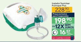 Coop Inalador Soniclear Pulmopar Plus oferta