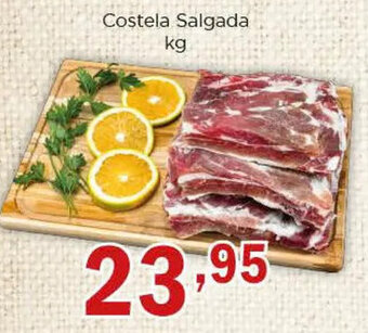 Supermercados Mundial Costela Salgada kg oferta