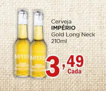 Supermercados Mundial Cerveja IMPÉRIO Gold Long Neck 210ml oferta
