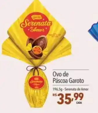 Supermercados Condor Ovo De Páscoa Garoto Serenata De Amor 196.5g oferta