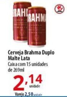 Akki Atacadista Cerveja Brahma Duplo Malte Lata oferta