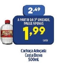 Arena Atacado Cachaca Adocada Costa Brava 500ml oferta