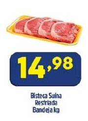 Arena Atacado Bisteca Suina Resfriada Bandeja 1kg oferta