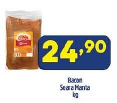 Arena Atacado Bacon Seara Manta 1kg oferta