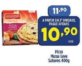 Arena Atacado Pizza Massa Leve Sabores 400g oferta