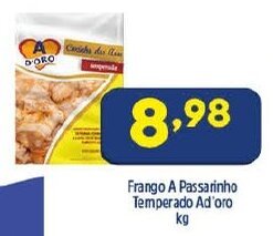 Arena Atacado Frango a passarinho temperado Ad'oro 1kg oferta
