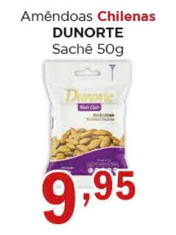 Amêndoas Chilenas DUNORTE Sachê 50g