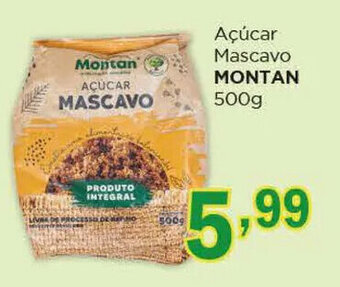 Supermercados Mundial Açúcar Mascavo MONTAN 500g oferta