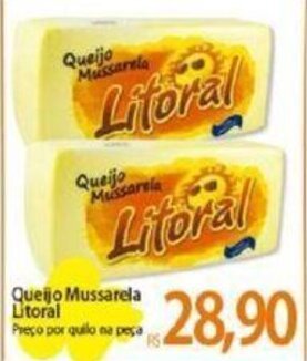 Atacadão Queijo Mussarela Litoral oferta