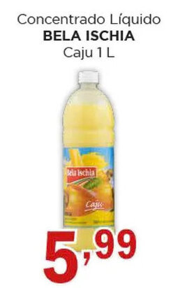 Concentrado Líquido BELA ISCHIA Caju 1 L