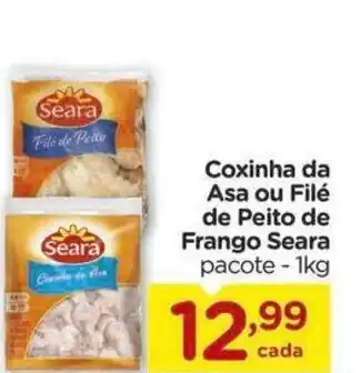 Carrefour Coxinha da Asa ou File de Peito de Frango 1kg oferta