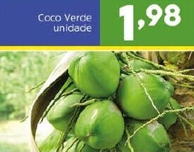Arena Atacado Coco verde unidade oferta