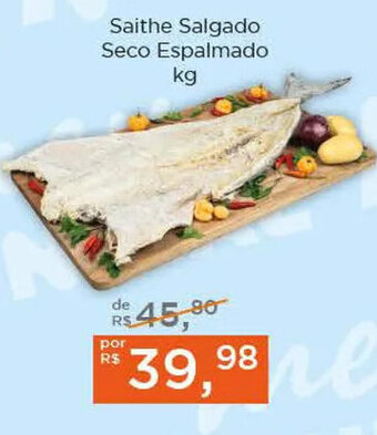 Saithe Salgado Seco Espalmado kg