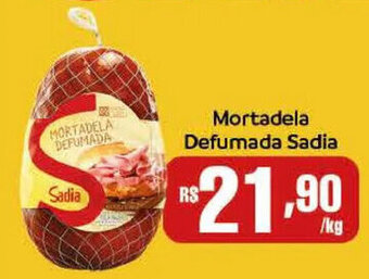 Supermercados Mundial Mortadela Defumada Sadia oferta